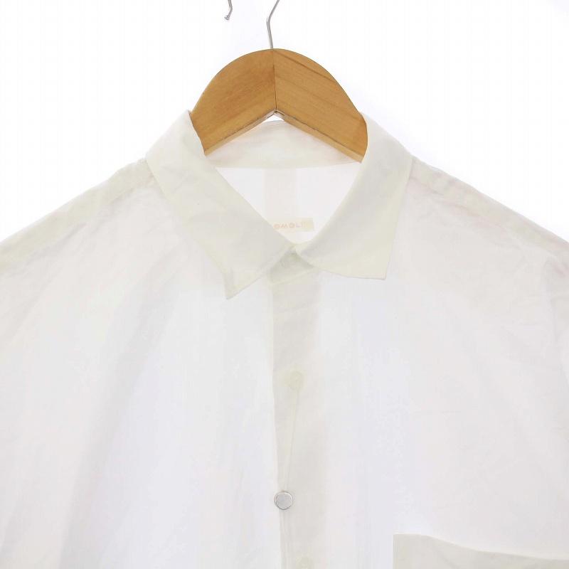 未使用品 コモリ COMOLI タグ付き 24SS コモリシャツ 長袖 コットン 2 