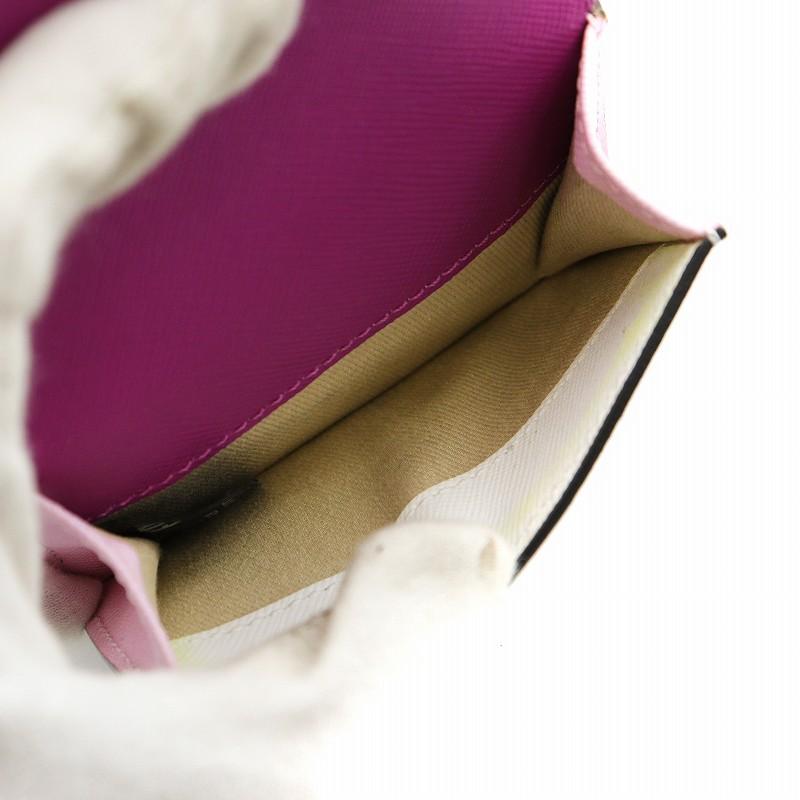 MARNI（マルニ） 財布 三つ折り コンパクトウォレット 小銭入れ レザー