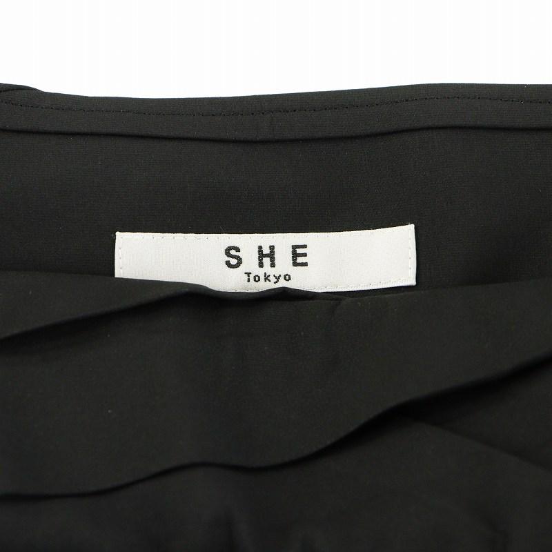 未使用品 シートーキョー SHE Tokyo Audrey Tulle フレアスカート 