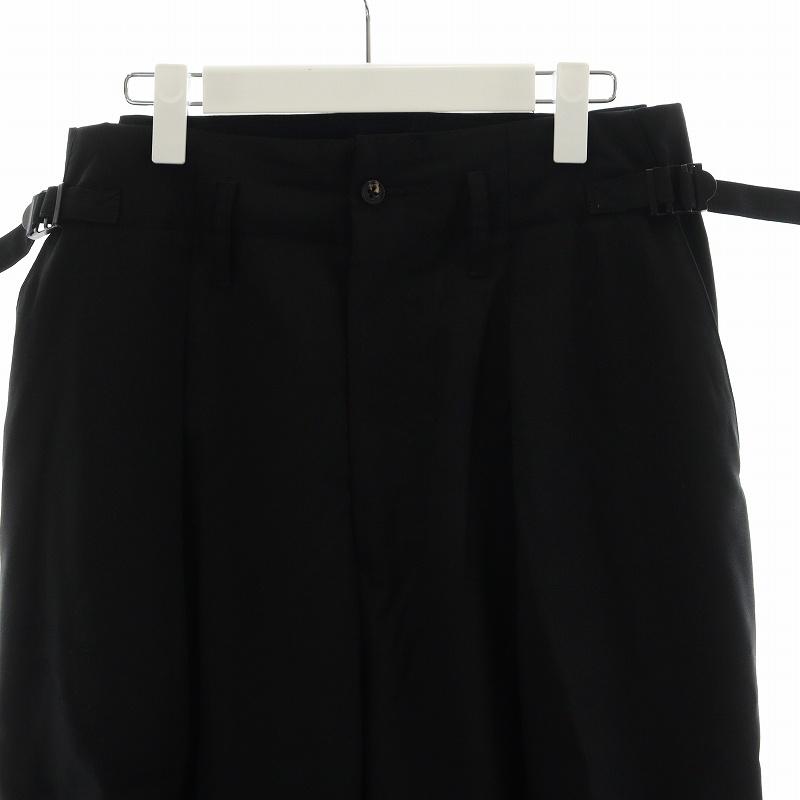 ANCELLM アンセルム WOOL DAMAGE WIDE SLACKS ウール ダメージ ANCELLM アンセルム WOOL DAMAGE WIDE SLACKS ウール ダメージ