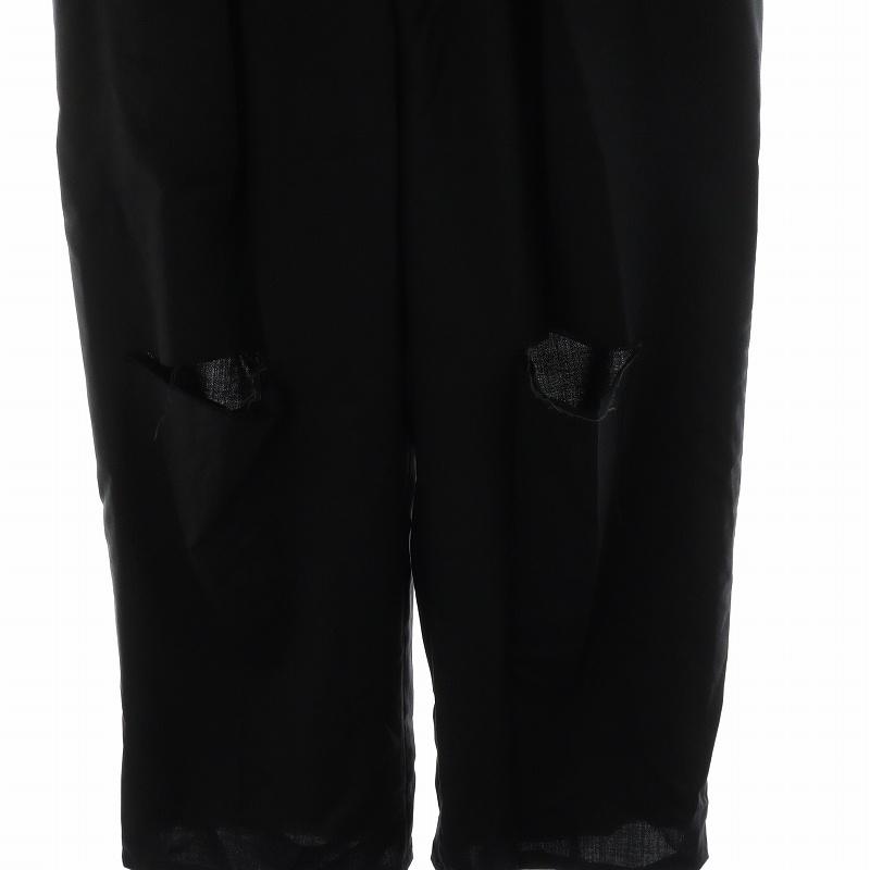 ANCELLM アンセルム WOOL DAMAGE WIDE SLACKS ウール ダメージ ANCELLM アンセルム WOOL DAMAGE WIDE SLACKS ウール ダメージ