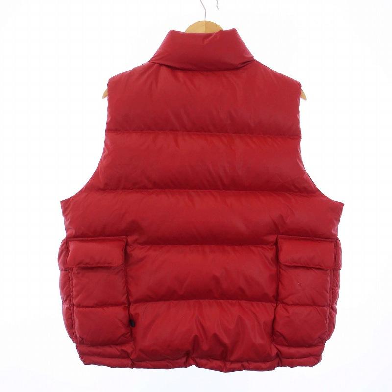 DAIWA PIER39 TECH BACK PACKER DOWN VEST - RED テック バック