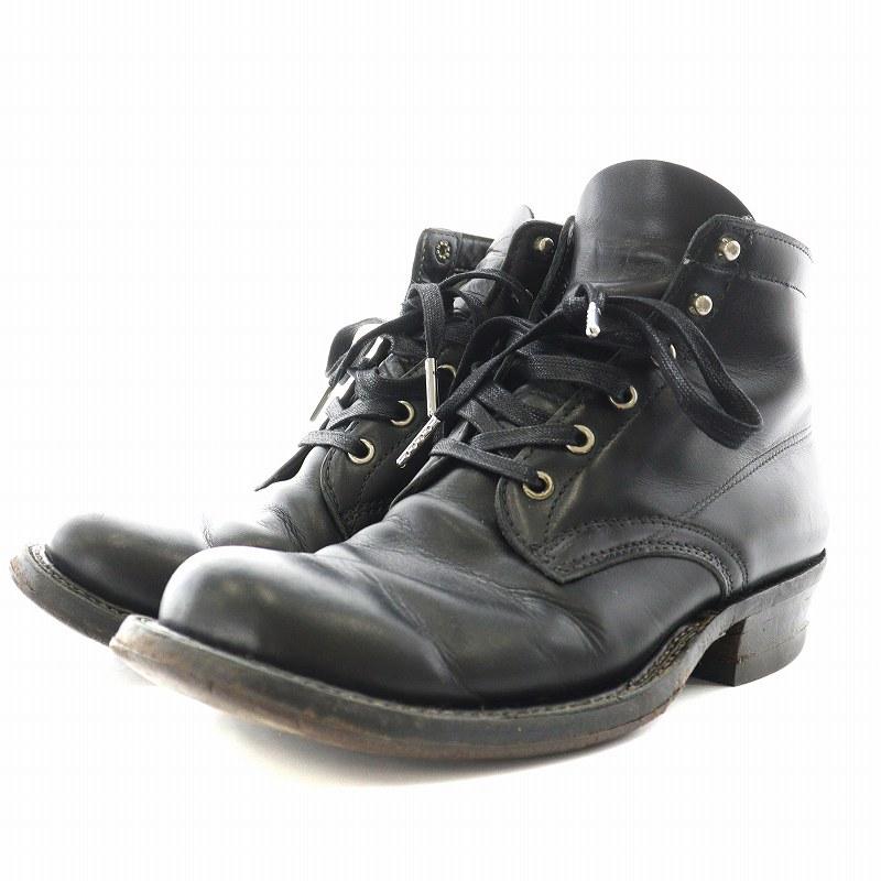 WHITE’S ホワイツ セミドレス レースアップブーツ 黒 ホワイツ WHITE'S セミドレス ショートブーツ レースアップ オイル