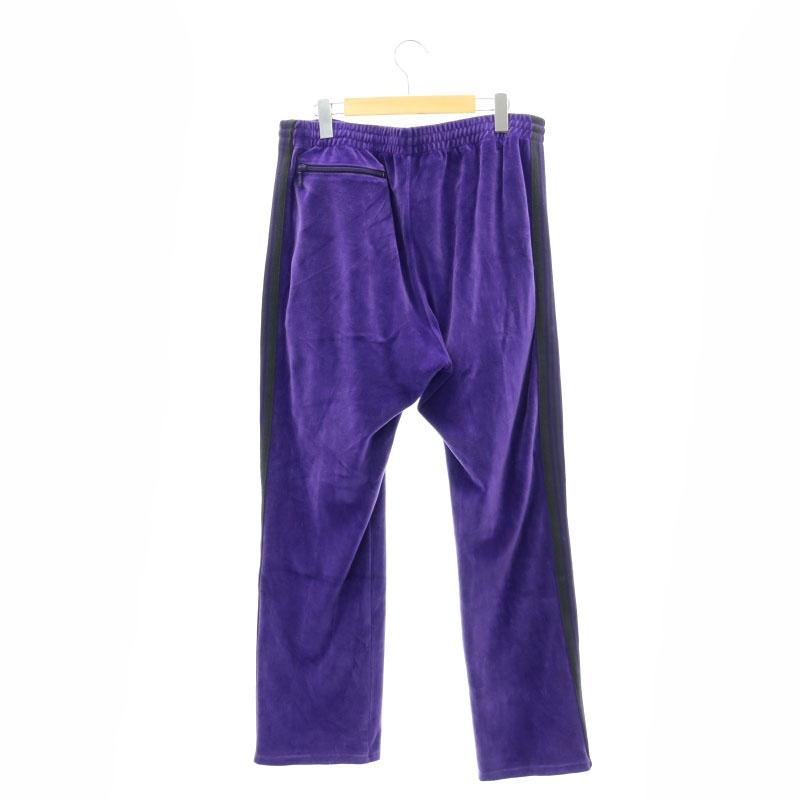 Needless ニードルス トラックパンツ ナロー ベロア パープル. ニードルス ニードルズ Needles ベロア ナロー トラック パンツ