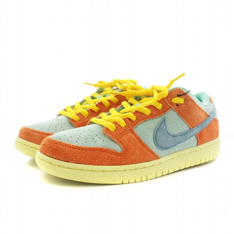 ナイキ エスビー NIKE SB DUNK LOW PRO PRM Orange and Emerald Rise