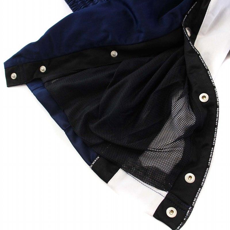 VETEMENTS VTMNTS CONTRASTING BAND SNAP JERSEY SWEATPANTS ジャージ 