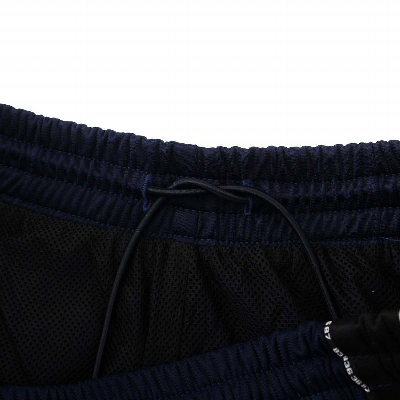 VETEMENTS VTMNTS CONTRASTING BAND SNAP JERSEY SWEATPANTS ジャージ 
