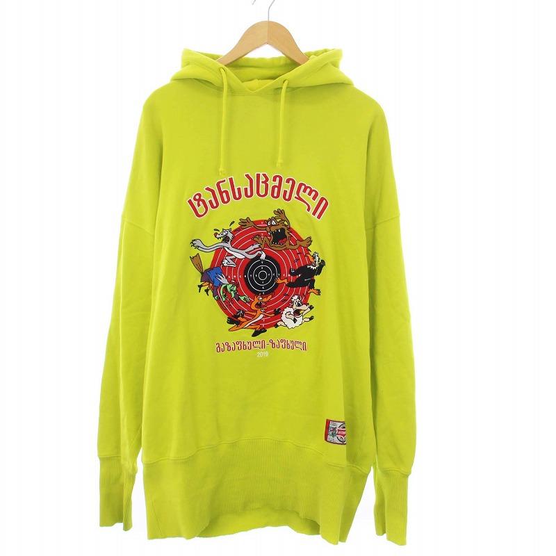 VETEMENTS CARTOON HOODIE カートゥーン フーディー プルオーバー 