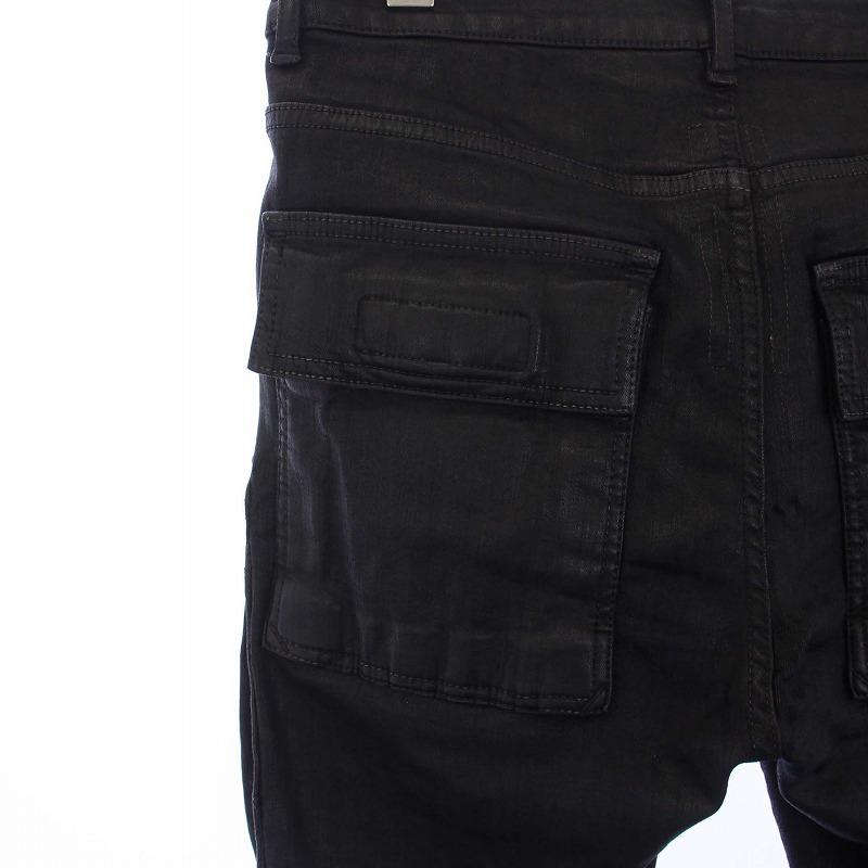 Rick Owens DRKSHDW Memphis Patched Coated Jean コーテッドジーンズ  