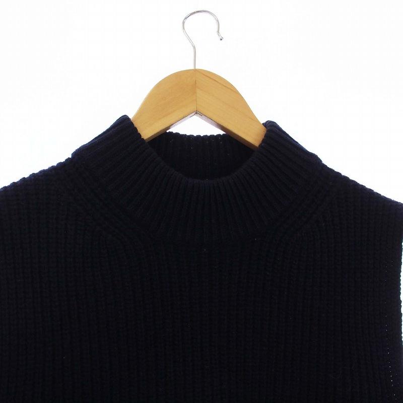 マルニ MARNI プルオーバー ローゲージ モックネック リブニットベスト 
