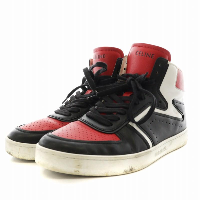 セリーヌ　スニーカー　43 中古・古着通販】CELINE (セリーヌ) LOW LACE-UP SNEAKER