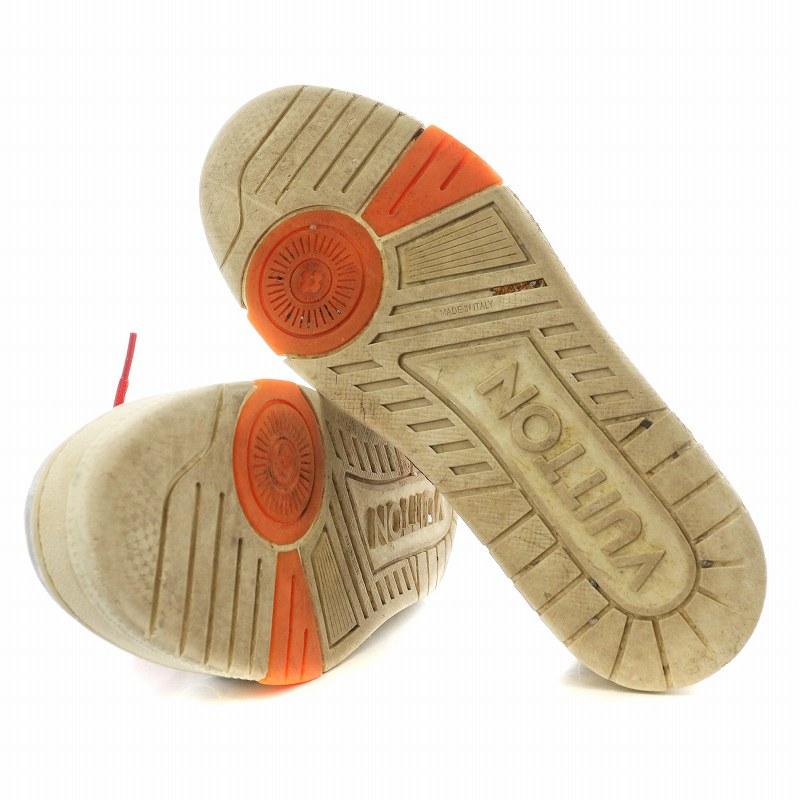 ルイヴィトン　LVトレイナーラインスニーカー メタリック LOUIS VUITTON ルイヴィトン LVトレイナー ライン スニーカー