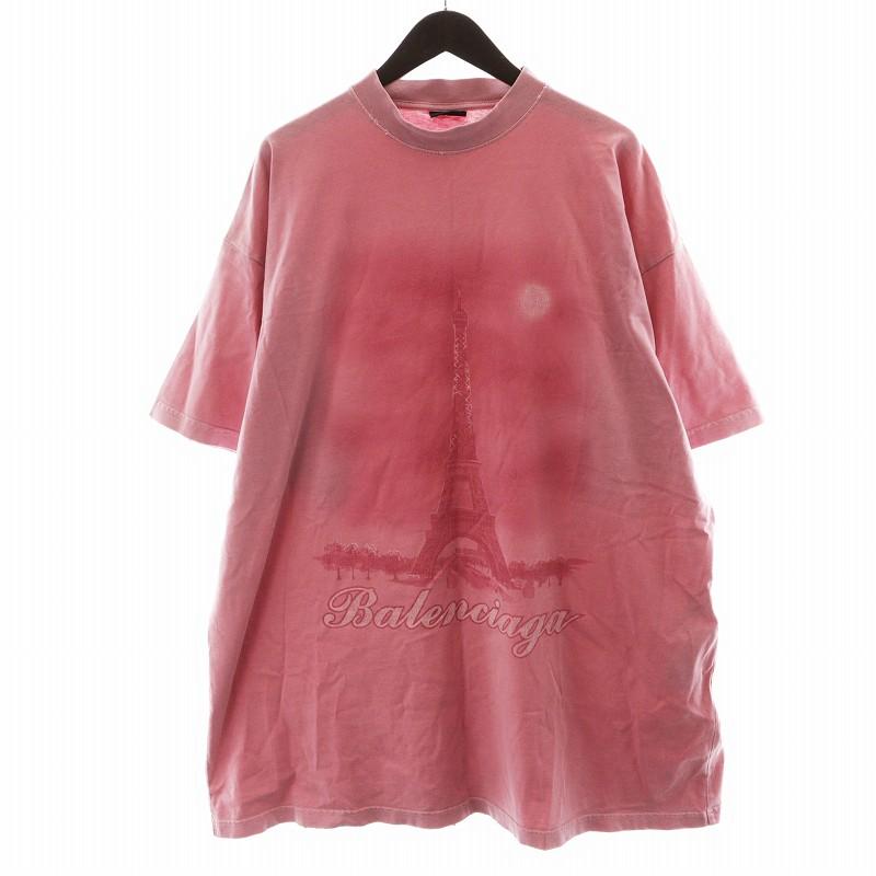 balenciaga paris moon tシャツ Balenciaga Paris Moon T-shirt | Black | FARFETCH JO