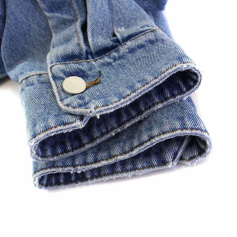 Hed Mayner 23SS BLUE INDIGO HEAVY DENIM SHIRT デニムジャケット 