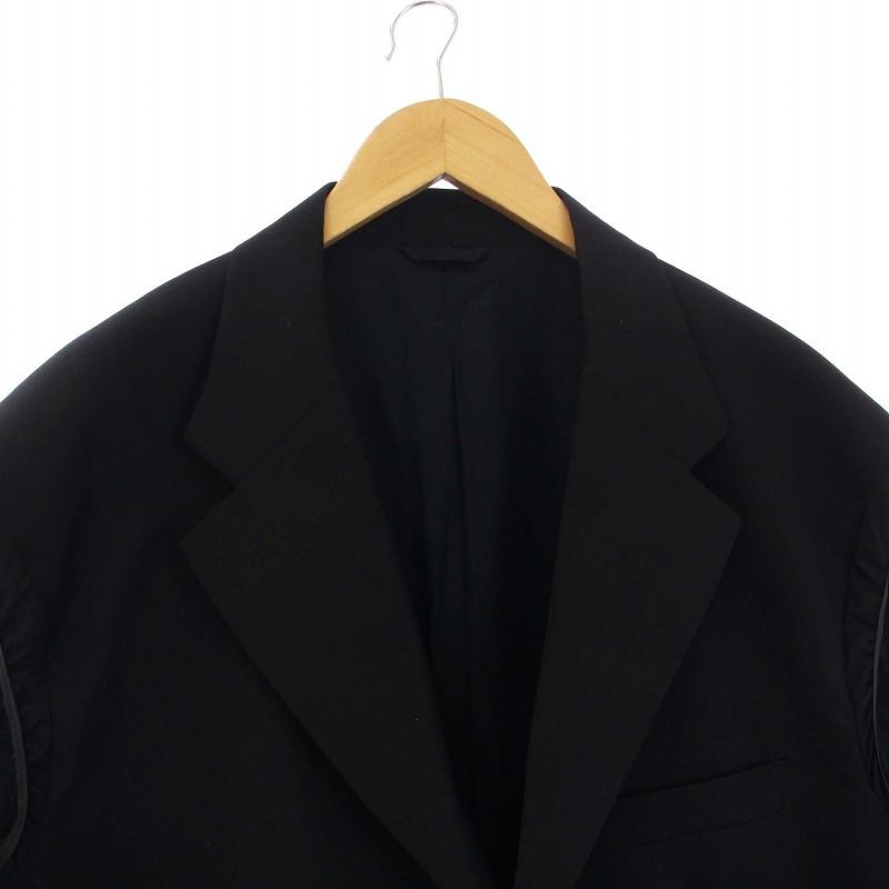 RAF SIMONS 23SS Blazer with elastic in sleeves ノースリーブ 