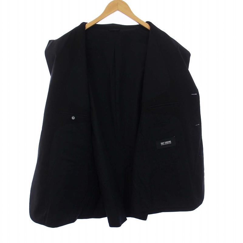RAF SIMONS 23SS Blazer with elastic in sleeves ノースリーブ 