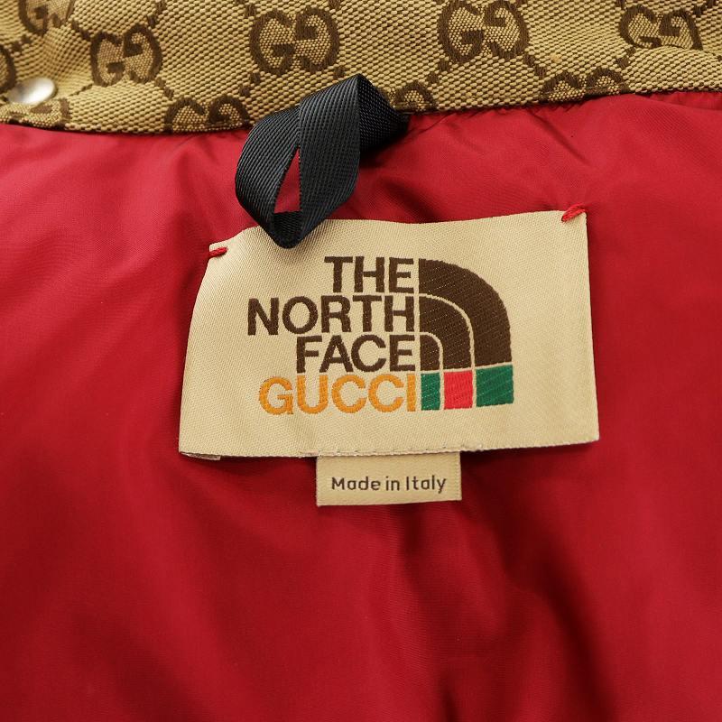GUCCI グッチ × THE NORTHFACE ザノースフェイス GG柄 ダウン GUCCI グッチ × THE NORTHFACE ザノースフェイス GG柄 ダウン
