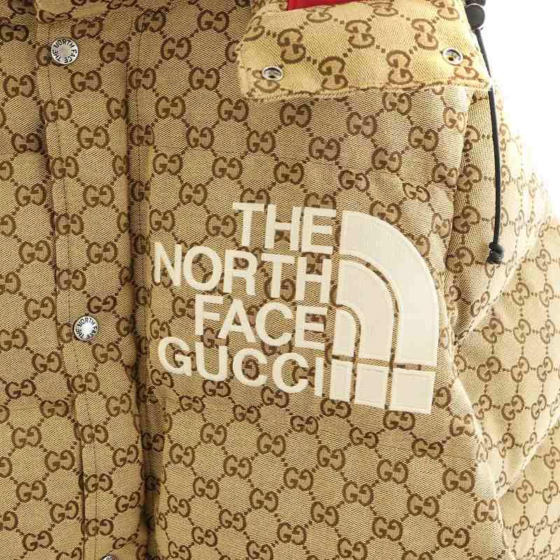 GUCCI グッチ × THE NORTHFACE ザノースフェイス GG柄 ダウン GUCCI グッチ × THE NORTHFACE ザノースフェイス GG柄 ダウン
