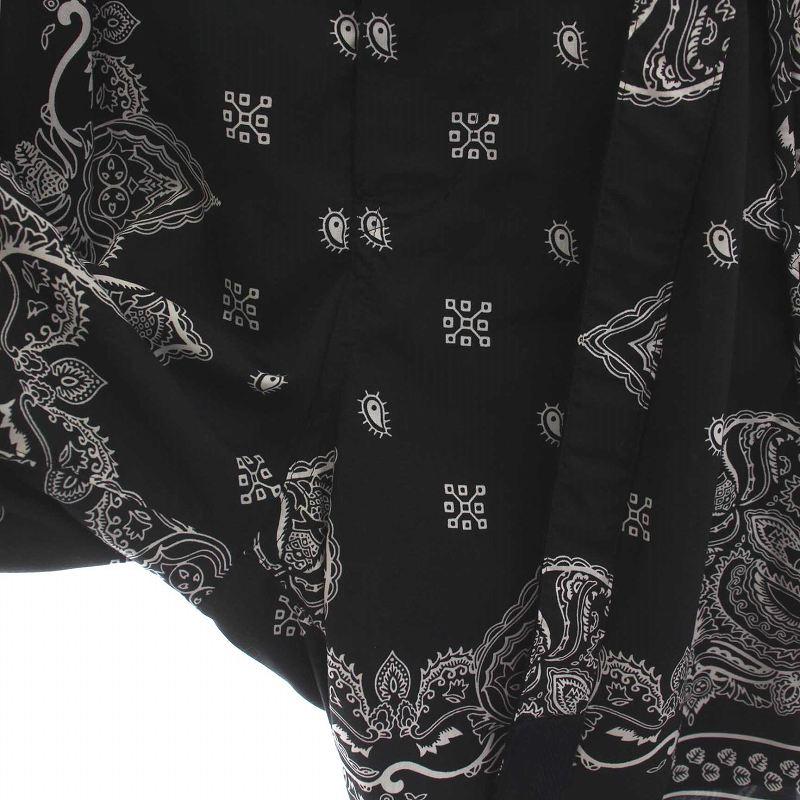 美品】sacai サカイバンダナ柄パンツサイズ0