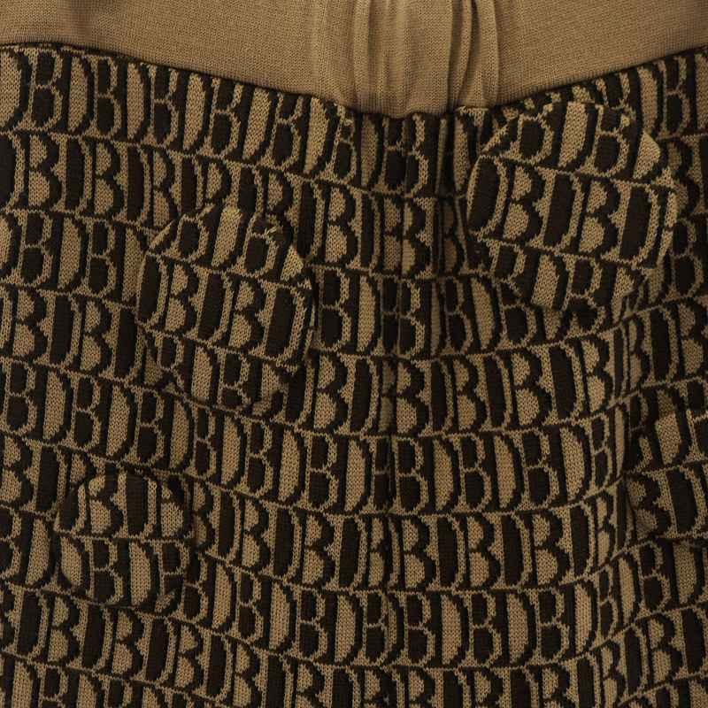 ダブレット doublet 21AW MONOGRAM JQ KNIT PANTS モノグラム 