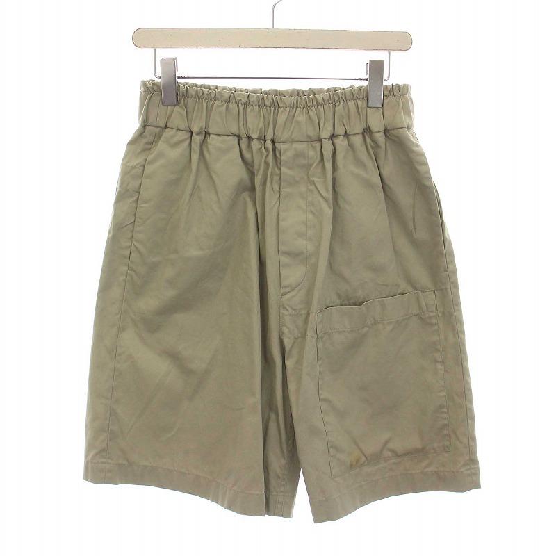 jil sander 20ss ジルサンダー コットンリネンワイドショーツ ジル