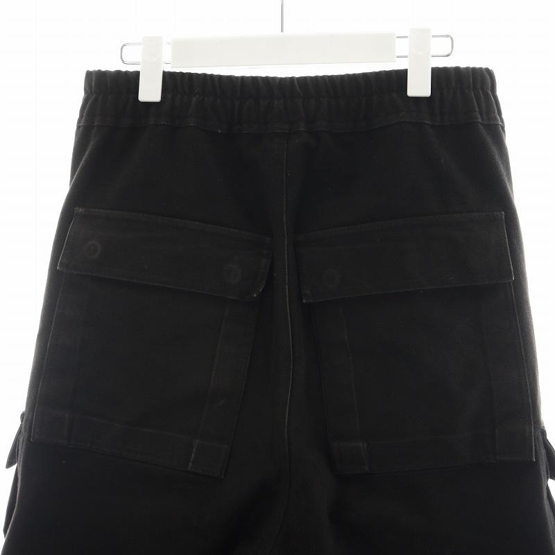 ぱむこRick Owens カーゴベラ　48 TE素材 リックオウエンス Rick Owens カーゴベラ カーゴパンツ ワイド