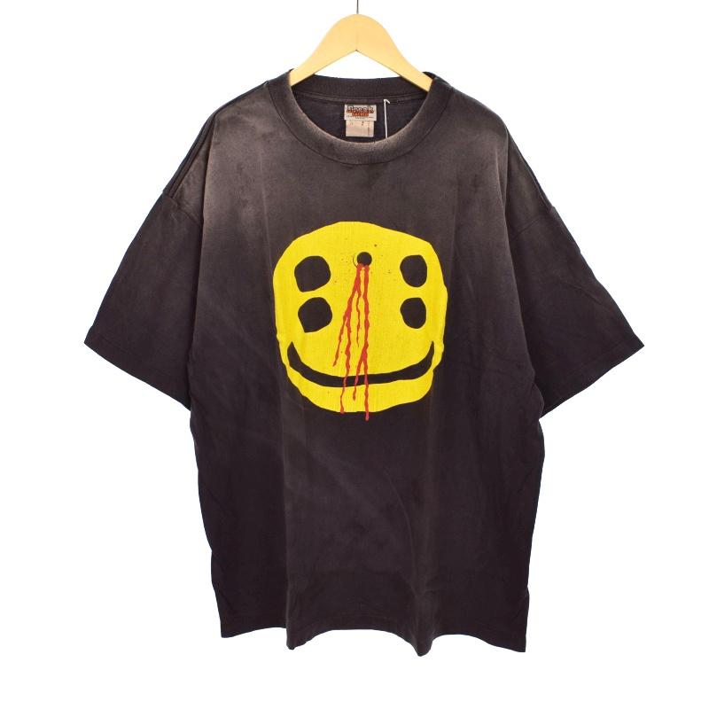未使用品 セントマイケル SAINTMICHAEL 24AW CP SS TEE SMILE Tシャツ 