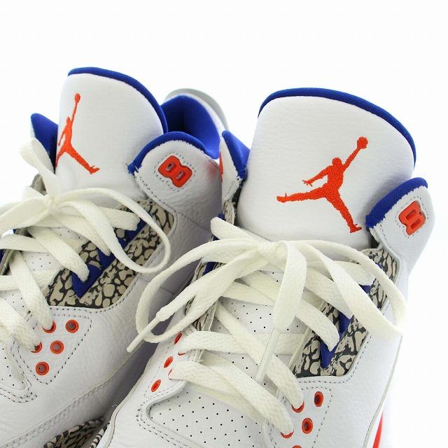 靴/バッグ NIKE AIRJORDAN 3 KNICKS 楽天市場】nike air jordan 3 retro knicksの通販