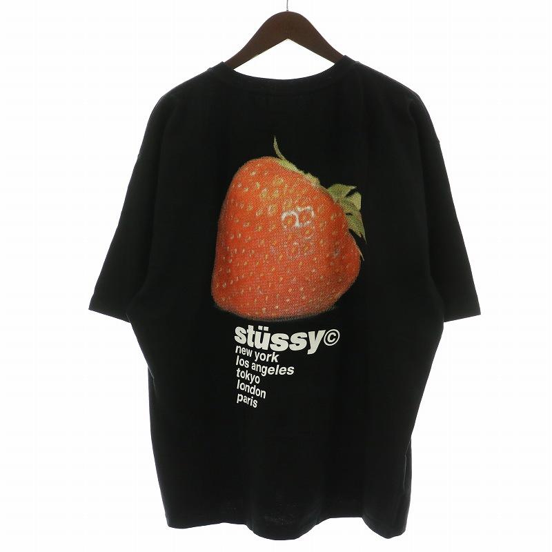 ステューシー ストロベリー Tシャツ Lサイズ STUSSY ステューシー STRAWBERRY Tシャツ カットソー 半袖