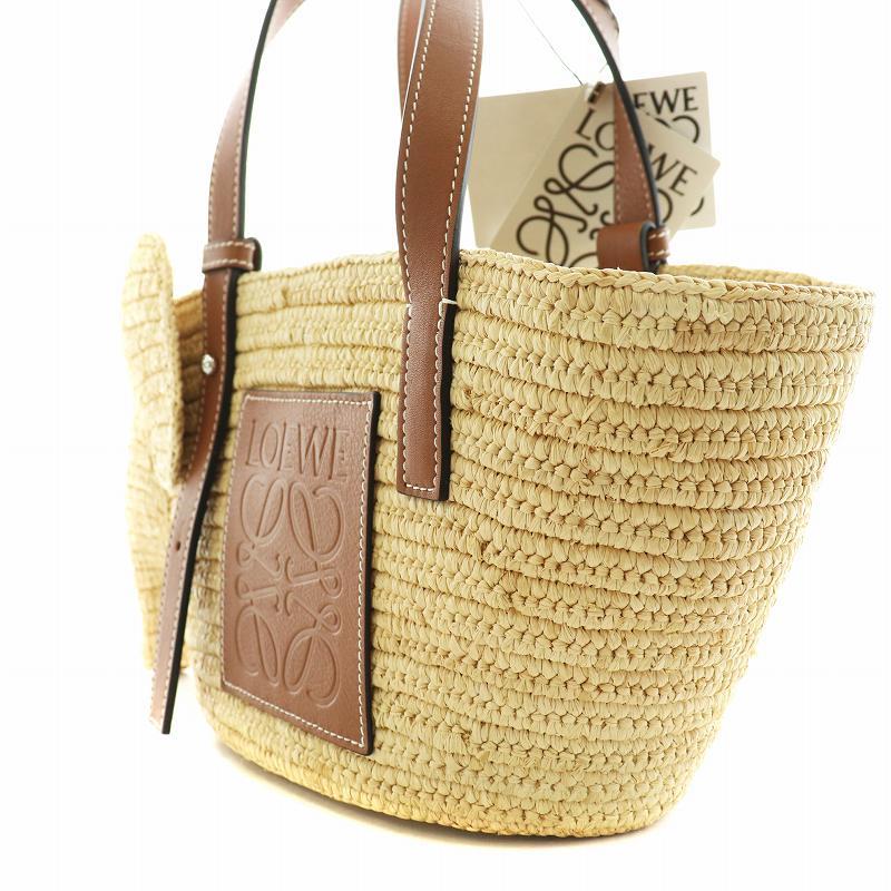 未使用品 ロエベ LOEWE エレファント バスケットバッグ スモール  