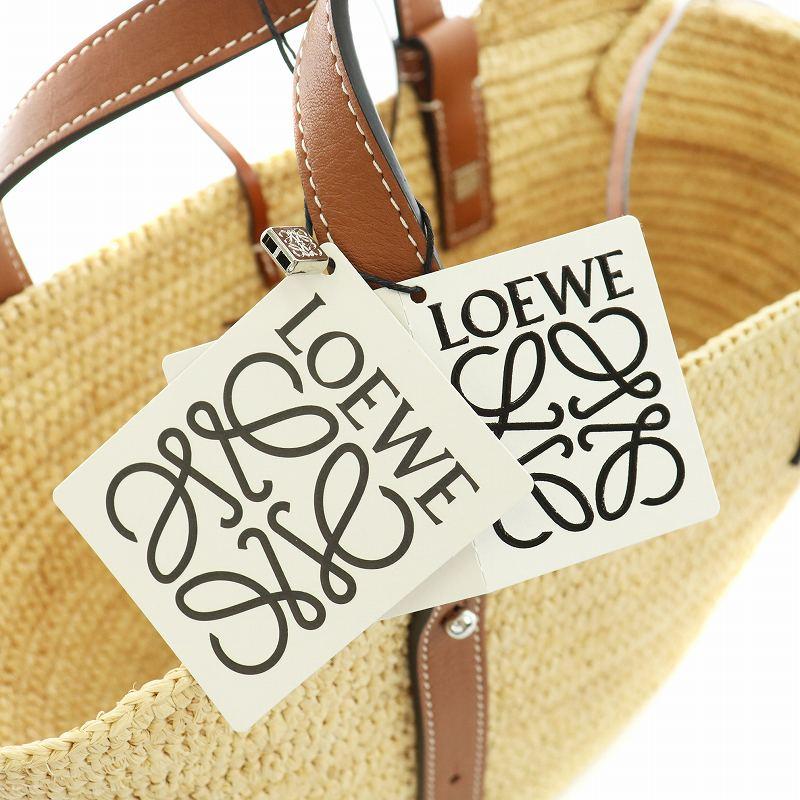 未使用品 ロエベ LOEWE エレファント バスケットバッグ スモール かご 