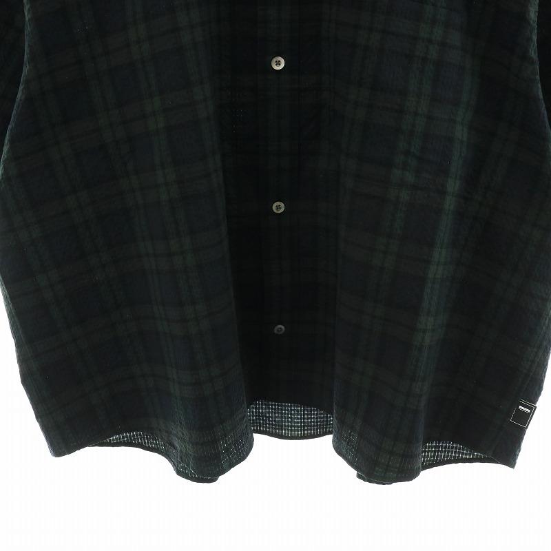 未使用品 BROCHURE ブローシュアー AIR SUCKER SHIRTS シャツ 半袖 