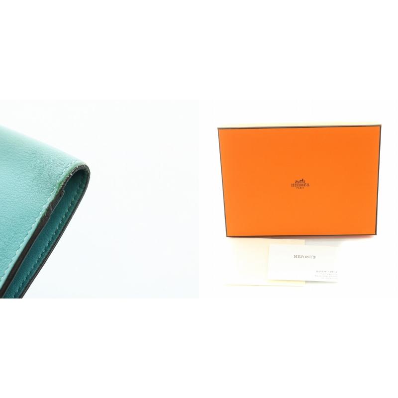 HERMES（エルメス） ドゴンロング ヴェールヴェロン 長財布 二つ折り