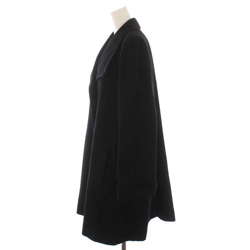 レリアン Leilian コート モヘヤ混 9 緑 グリーン チェック /AG □OS