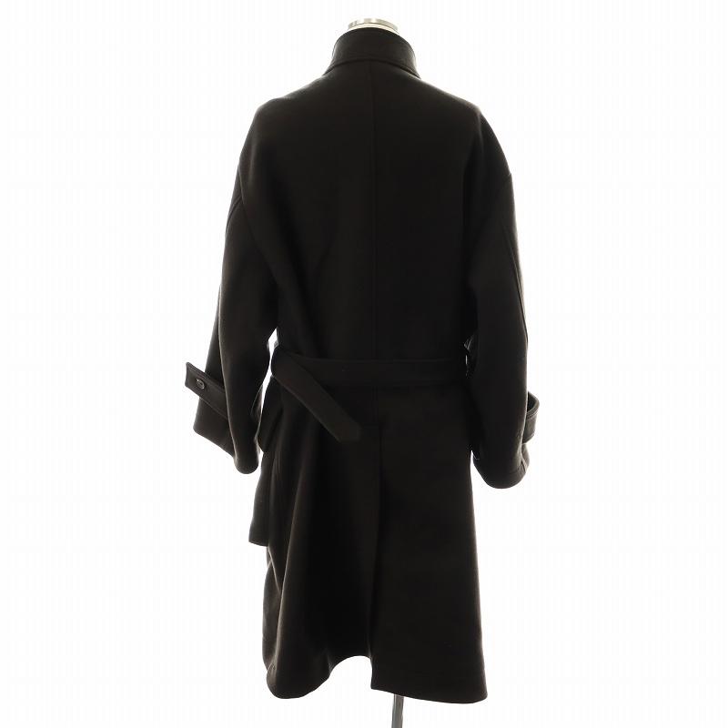 stein シュタイン オーバースリーブ コート ロング丈 スタンドカラー