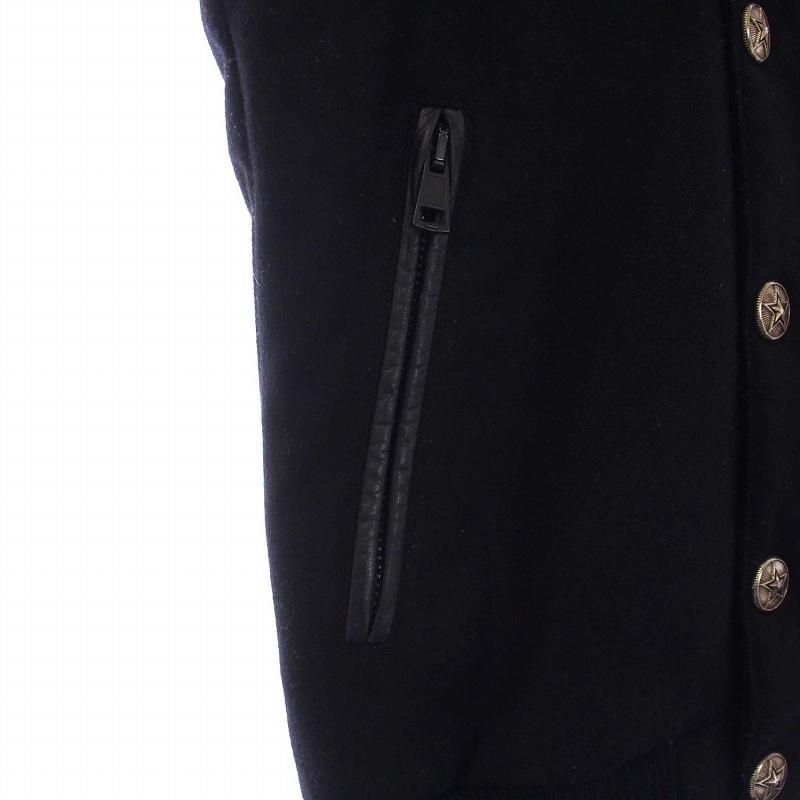 1PIU1UGUALE3 DONKEY ZIP STADIUM スタジャン ジャケット ショール