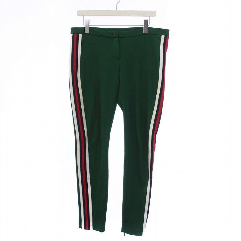 GUCCI（グッチ） トラックパンツ ジャージ シェリーライン L 緑