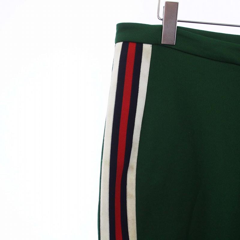 GUCCI（グッチ） トラックパンツ ジャージ シェリーライン L 緑
