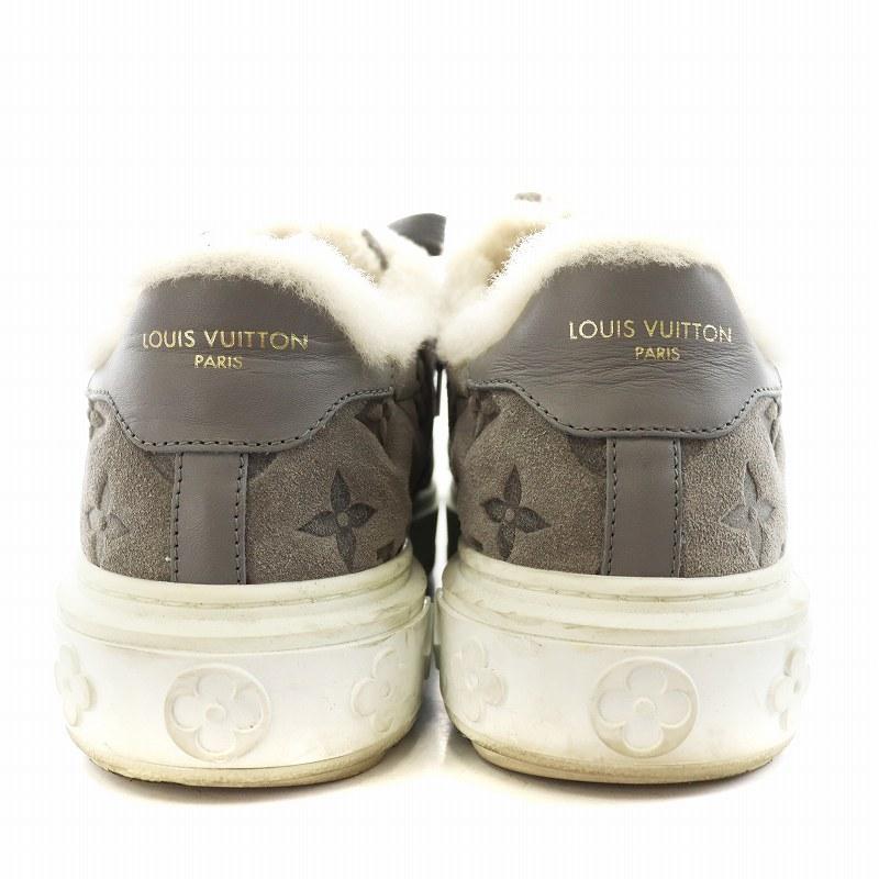 LOUIS VUITTONタイムアウトスニーカー36 LOUIS VUITTON（ルイ・ヴィトン） タイムアウト ライン モノグラム