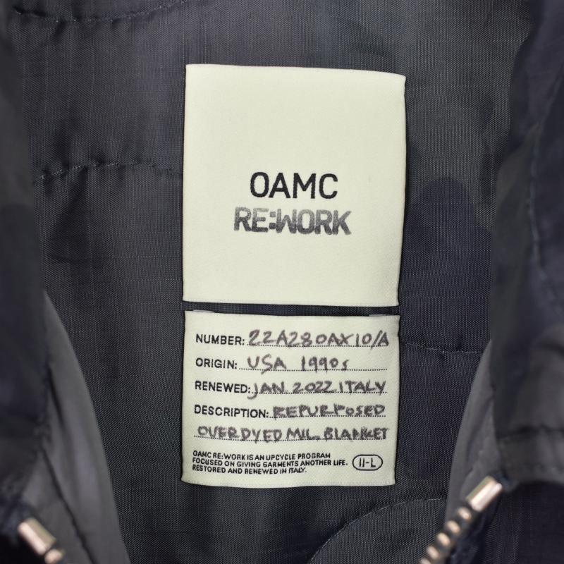 オーエーエムシー OAMC 22AW RE WORK QUILTED SHIRT リワーク オーエーエムシー OAMC 22AW RE WORK QUILTED SHIRT リワーク