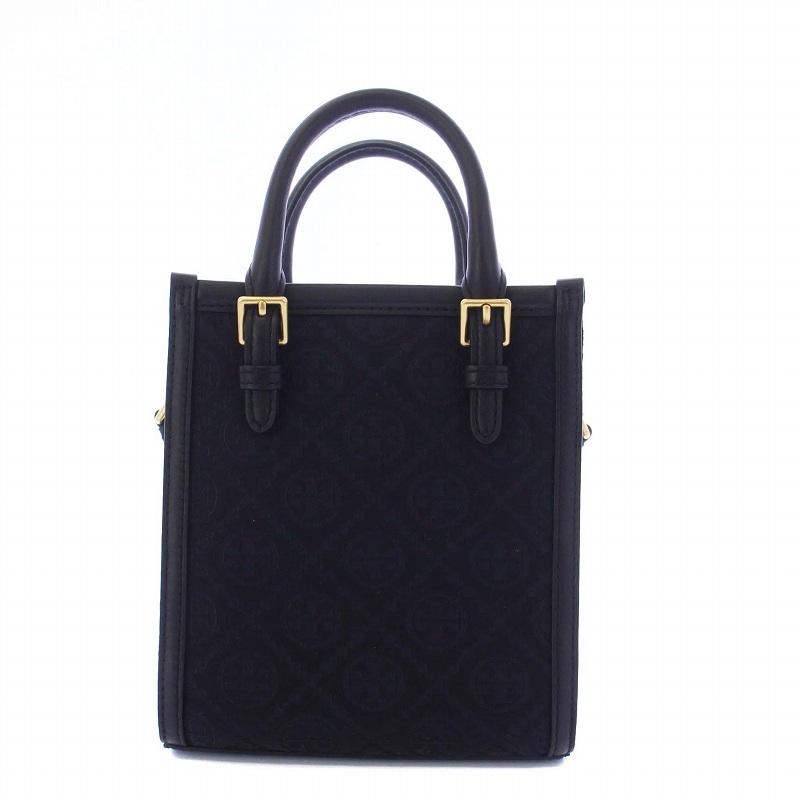 美品☆ TORRYBURCH トリーバーチ Tモノグラム ジャカード ミニトート TORY BURCH（トリーバーチ） TORY BURCH Tモノグラム ジャカード