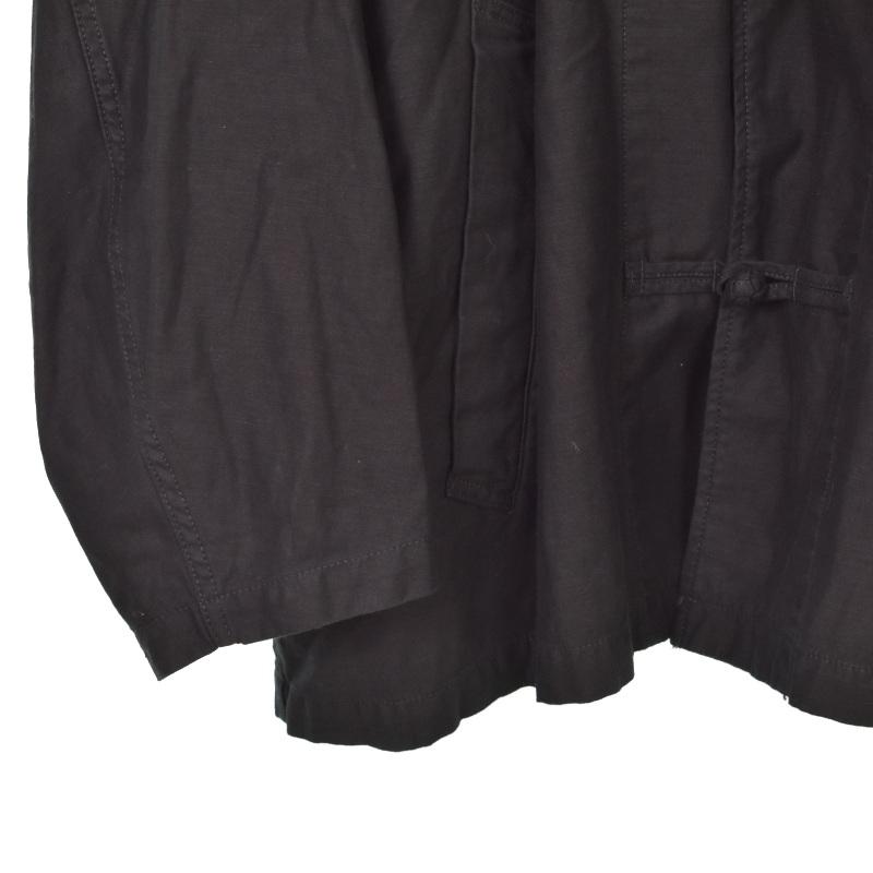 Graphpaper 24SS Cotton Linen Moleskin Overdyed Kung-Fu Jacket 