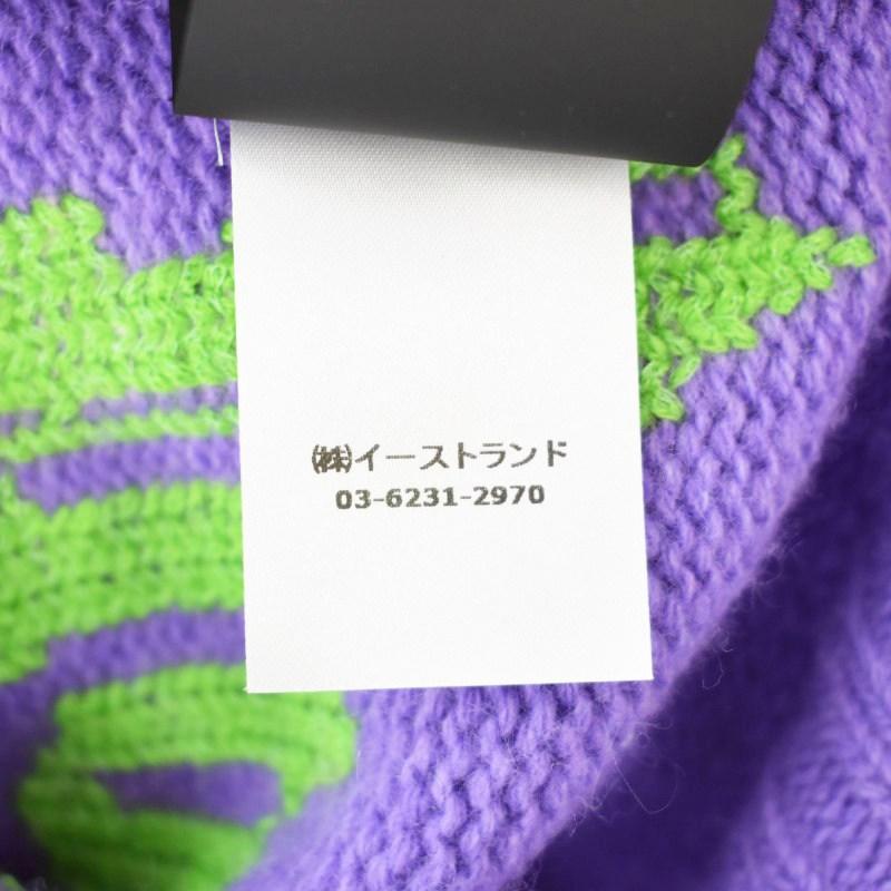 パームエンジェルス PALM ANGELS ロゴインターシャ ニット セーター