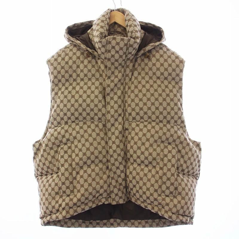 【中古】BALENCIAGA GUCCI The Hacker Project BB Cocoon Puffer Vest 中綿ベスト ハイネック フード 46 S 黒 681886 BALENCIAGA（バレンシアガ） BALENCIAGA GUCCI The Hacker Project BB