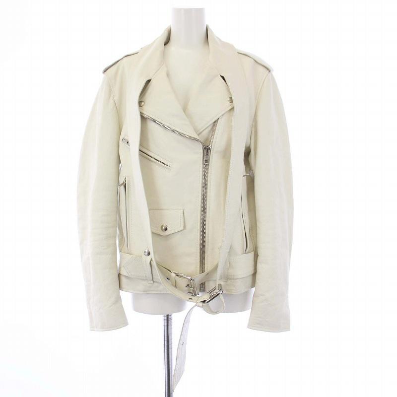 アレキサンダーワン ALEXANDER WANG ダブル ライダースジャケット 革  