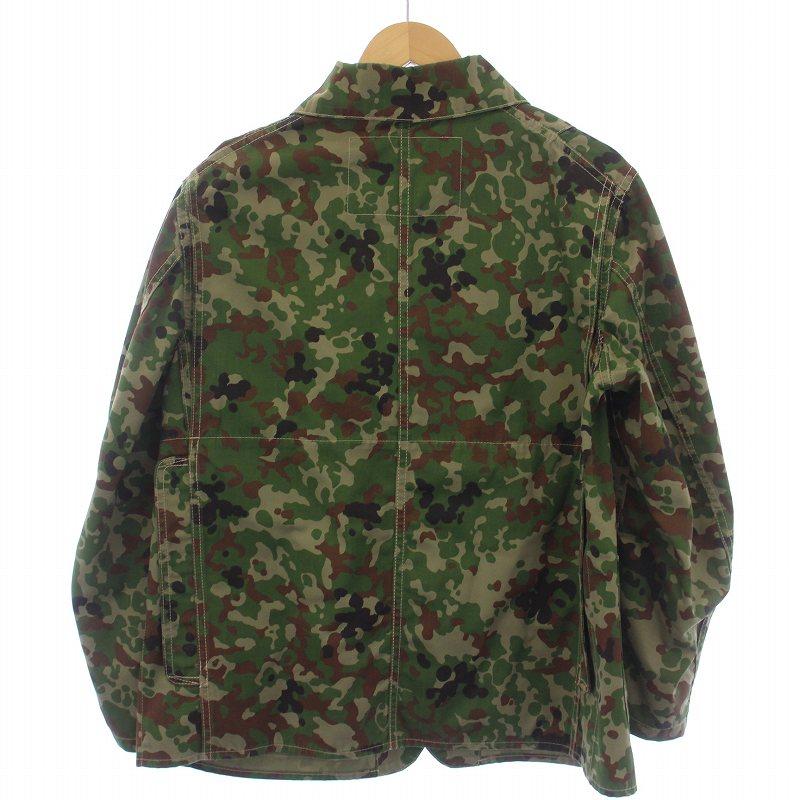 EVISU（エヴィス） 新恵美寿神頭 ミリタリー ジャケット 迷彩 カモフラ 
