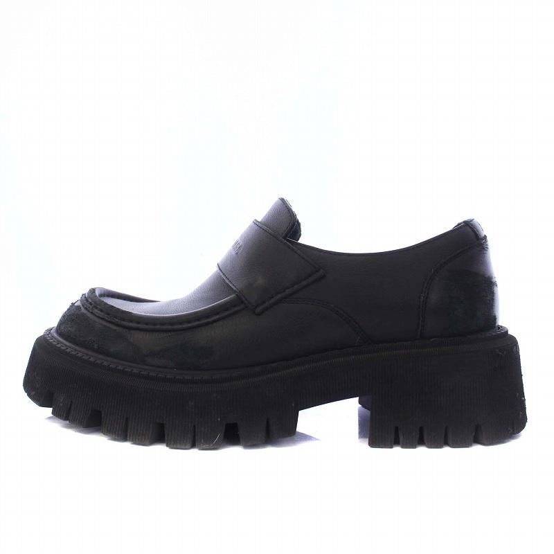 BALENCIAGA バレンシアガ ローファー トラクター 760439 37 BALENCIAGA（バレンシアガ） BALENCIAGA Tractor Loafer トラクター