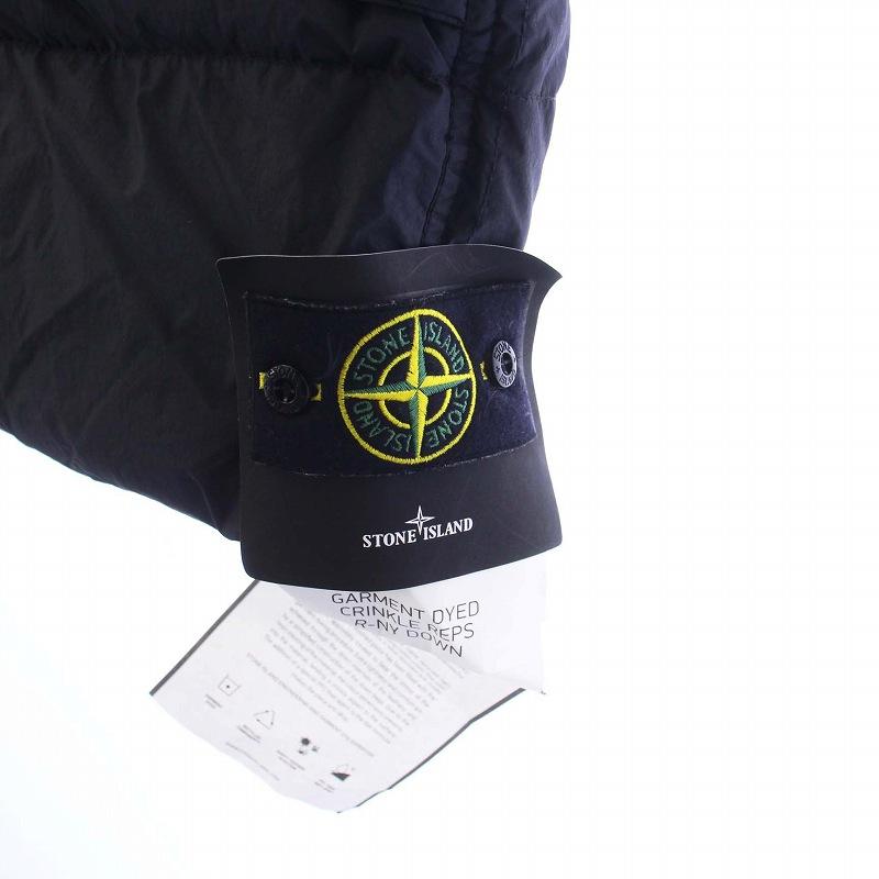 未使用品 STONE ISLAND 23AW GARMENT DYED CRINKLE REPS RECYCLED