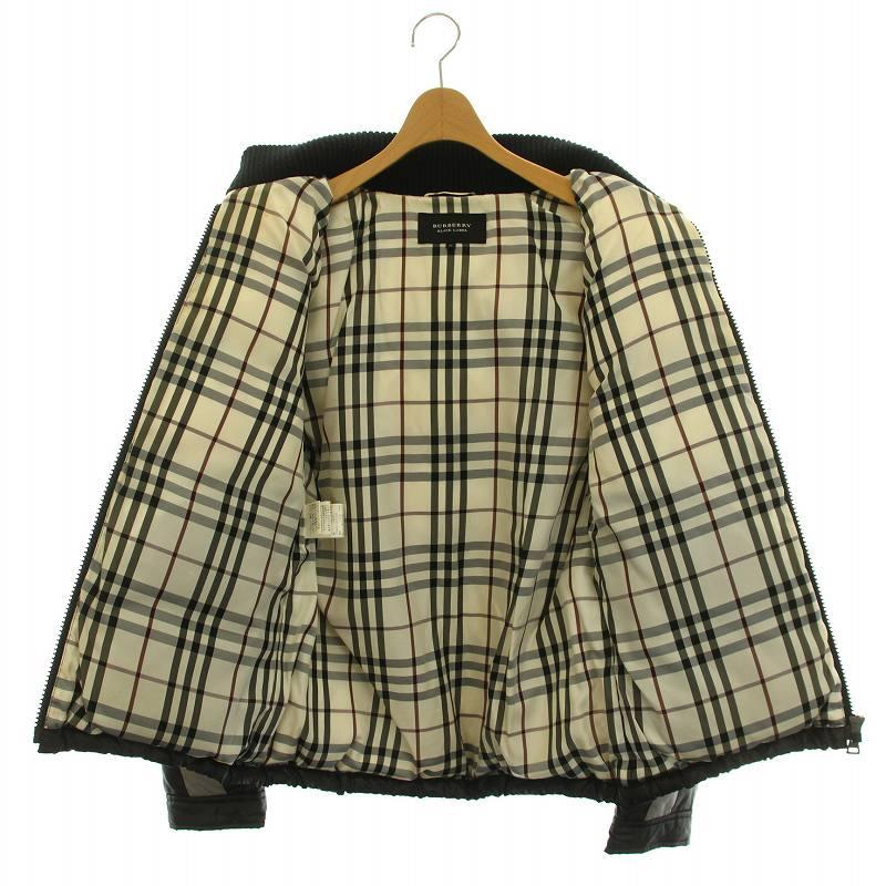 【美品】バーバリーブラックレーベル ライダース ダウンジャケット ロゴ刺繍 ノバ BURBERRY BLACK LABEL（ダウンジャケット）のフリマアイテム一覧