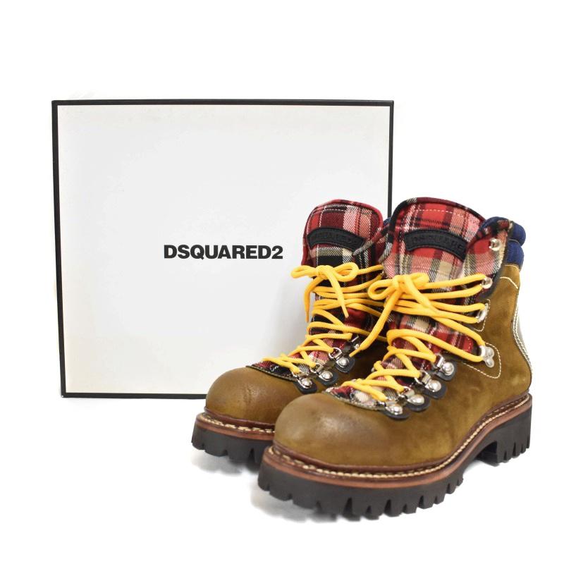 DSQUARED2（ディースクエアード） 未使用品 トレッキングブーツ レース 